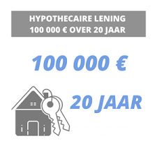 goedkoopste hypothecaire lening simulatie